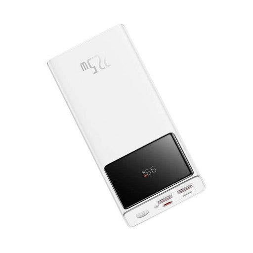 Star-Lord Power Bank de Carregamento Rápido com Display Digital 30000mAh 22.5W Branco