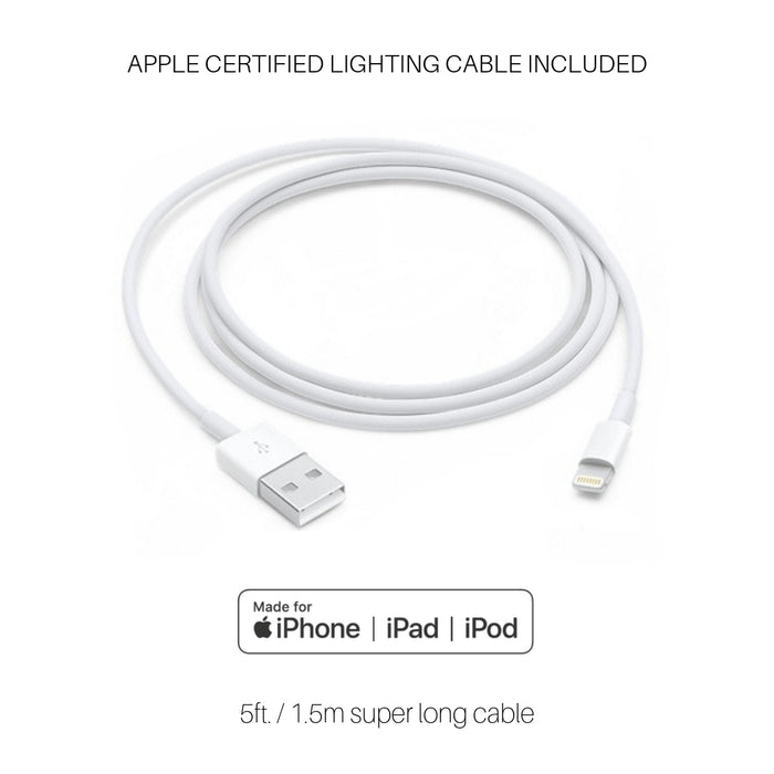 Base de Carregamento Dupla  iPhone e Apple Watch | Madeira Nogueira