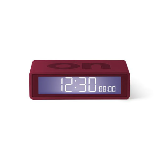 Despertador Lexon Flip Travel | Ameixa