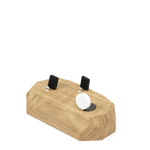Base de Carregamento Tripla para iPhone, Apple Watch e AirPods  | Madeira Carvalho