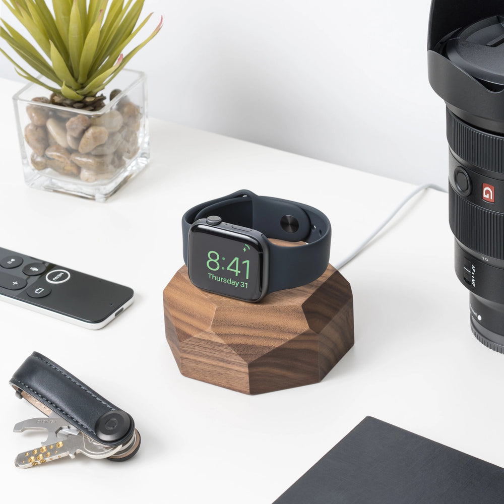 Base de Carregamento para Apple Watch | Madeira Nogueira