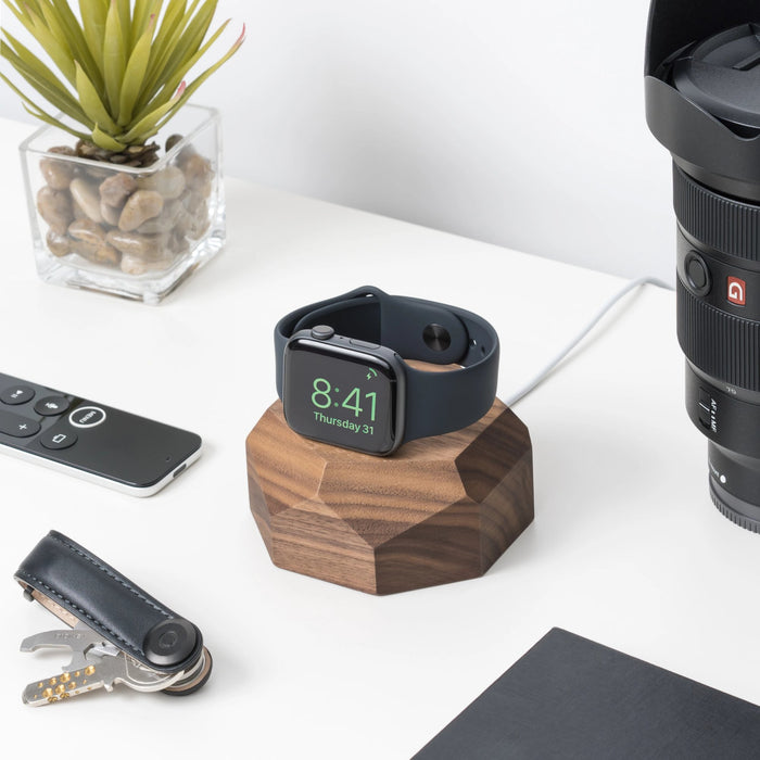 Base de Carregamento para Apple Watch | Madeira Nogueira