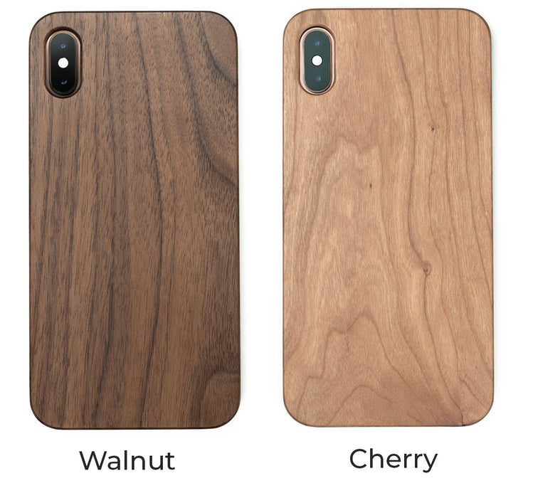 Capa iPhone  X/XS/XR/XS Max Clássica | Madeira Natural
