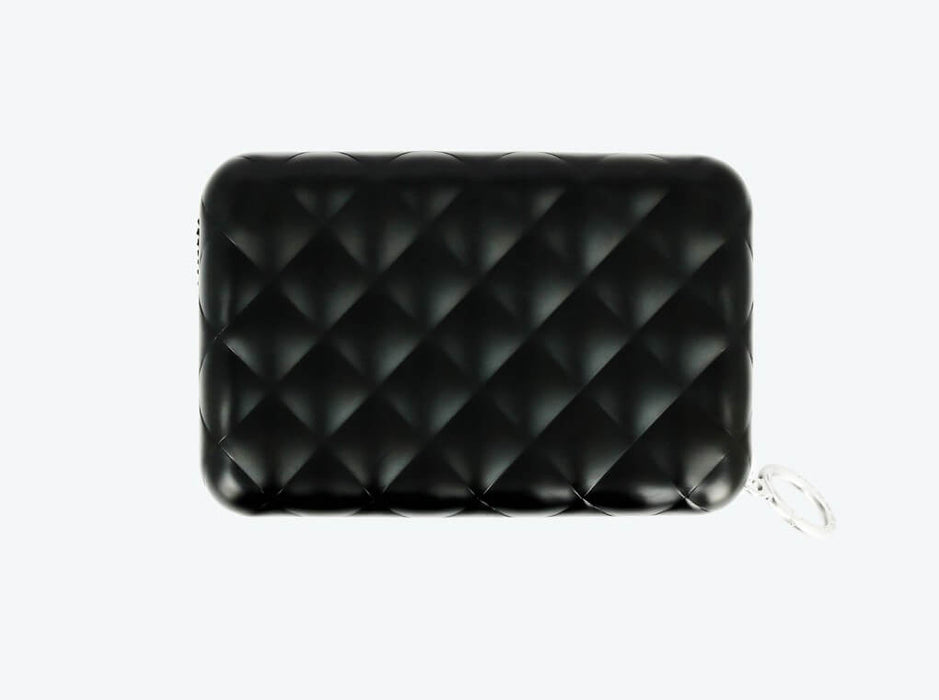 Carteira Quilted com Zipper | Preto