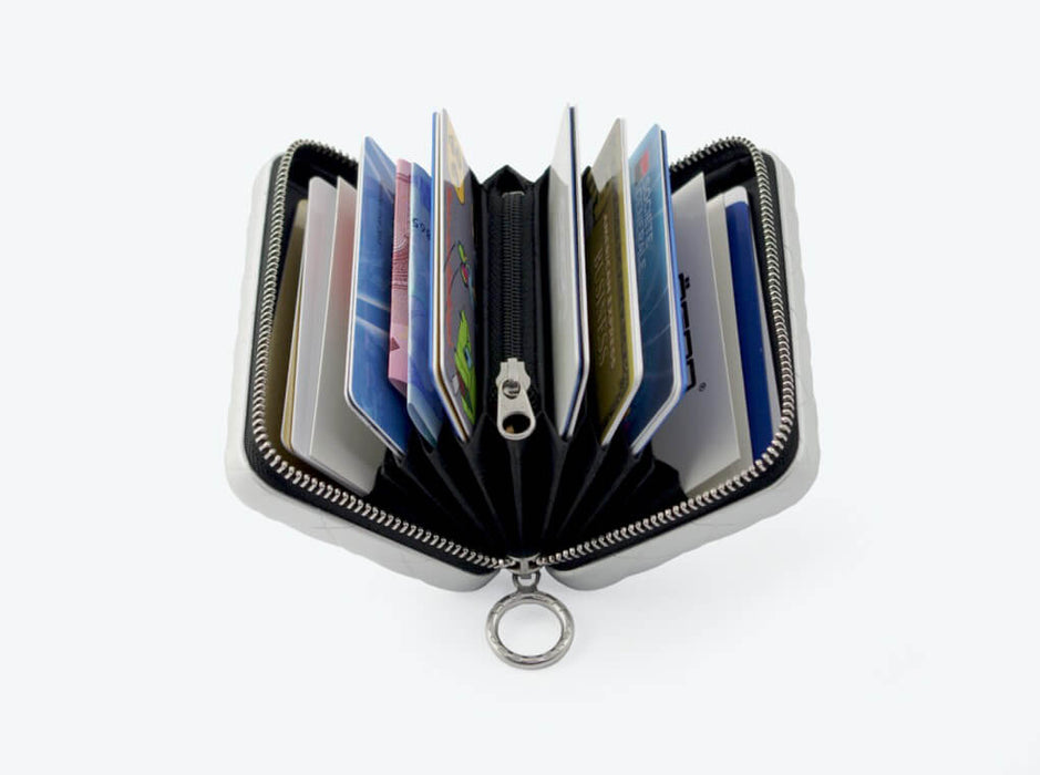 Carteira Quilted com Zipper | Preto
