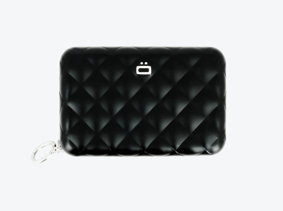 Carteira Quilted com Zipper | Preto