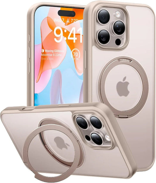 Capa Ostand Pro Series p/ iPhone 16 Pro Max - Desert Gold