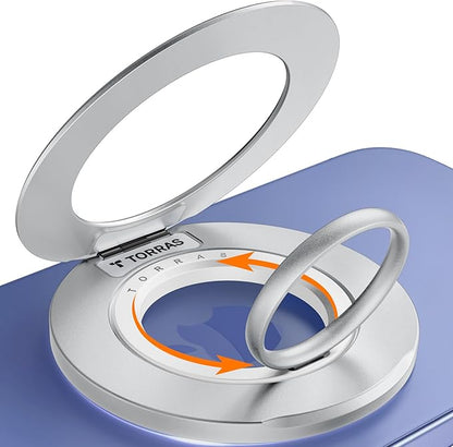Suporte Torras Ostand Dual-Ring Prateado