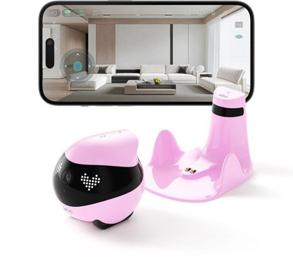 Robot Companhia Enabot Ebo Air 2 Rosa