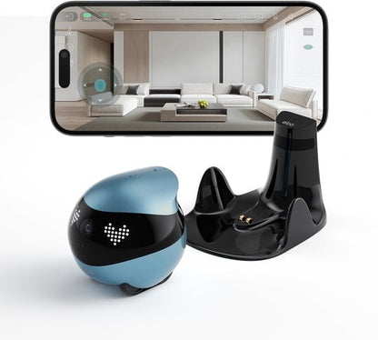Robot Companhia Enabot Ebo Air 2 Azul