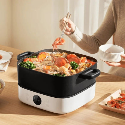Panela Multifunctional Multifunctional Hot Pot Cooker 6L Eu