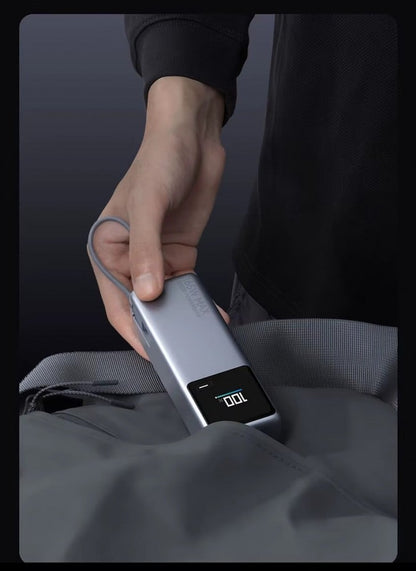 165W Power Bank 10000mAh (Cabo Integrado)