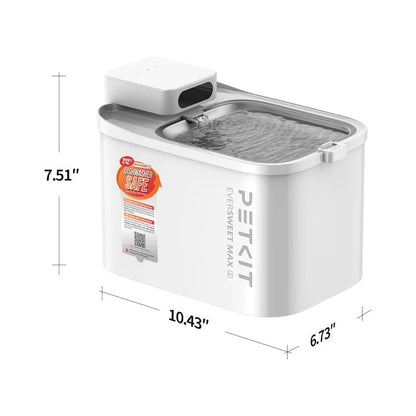 Fonte de Água Eversweet Max 2 Smart Pet Drinking Fountain