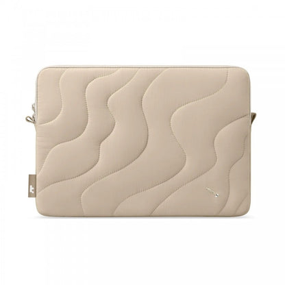 Mala 16 Inch Macbook Terra-A27 Puffy Laptop Sleeve Natural Sand