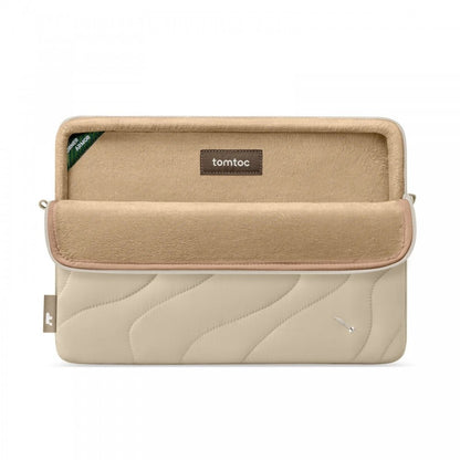 Mala 13 Inch Macbook Terra-A27 Puffy Laptop Sleeve Natural Sand