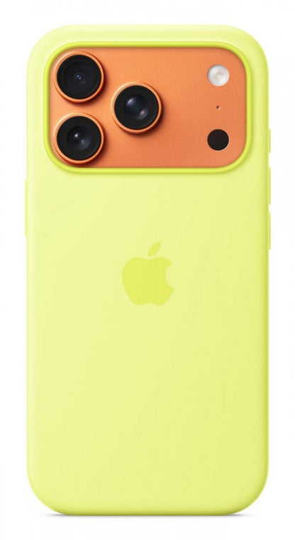 iPhone 17 Pro Silicone Case - Neon Yellow
