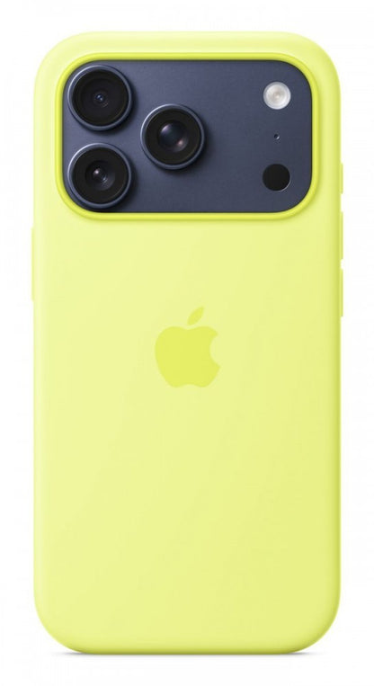 iPhone 17 Pro Silicone Case - Neon Yellow