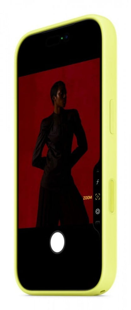 iPhone 17 Pro Silicone Case - Neon Yellow