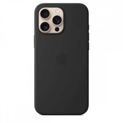 Capa MagSafe iPhone 16 Pro Max Silicone Preto