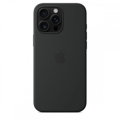 Capa MagSafe iPhone 16 Pro Max Silicone Preto