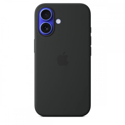 Capa MagSafe iPhone 16 Silicone Preto