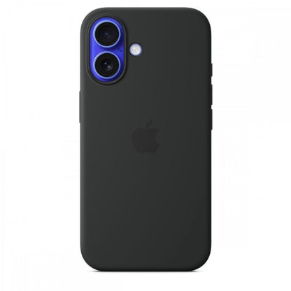 Capa MagSafe iPhone 16 Silicone Preto