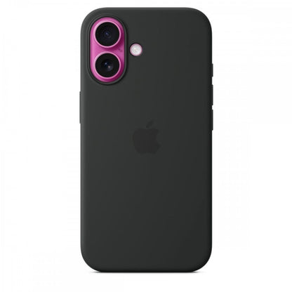 Capa MagSafe iPhone 16 Silicone Preto