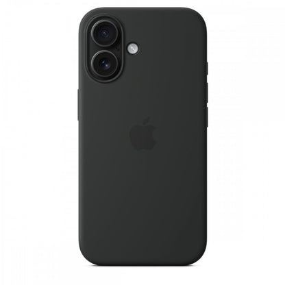 Capa MagSafe iPhone 16 Silicone Preto