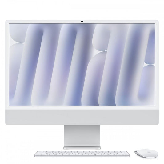iMac Nanotextura M4 10c-10c 16GB/256GB Prateado