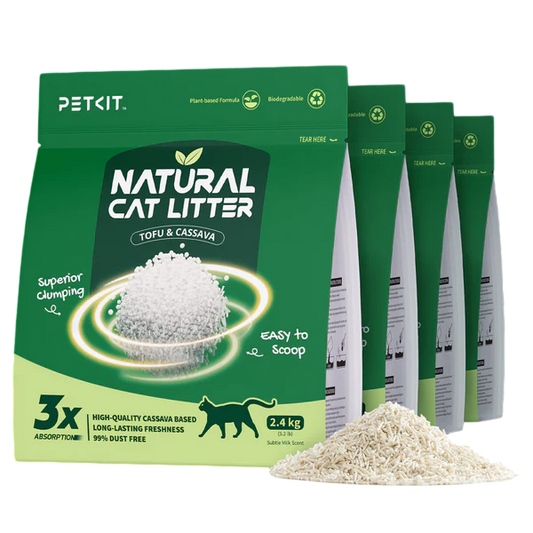 Areia Natural Cat Litter-4Bags