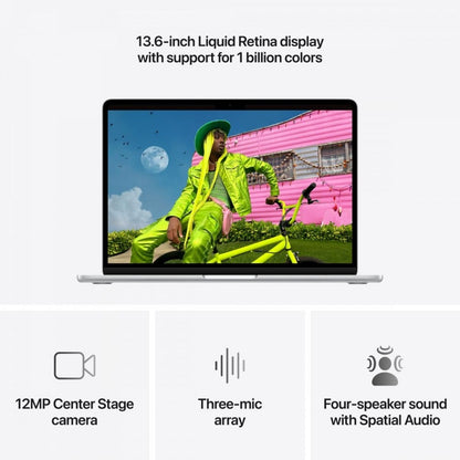 Macbook Air 13P Apple M5 Chip c/ 10 Core Cpu/8 Core Gpu, 16Gb, 512Gb Ssd - Prateado