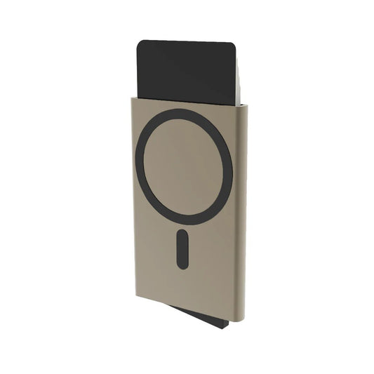 Valenta Cardprotector Aluminium Magsafe Plus Titanium Gold