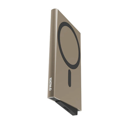 Valenta Cardprotector Aluminium Magsafe Plus Titanium Gold