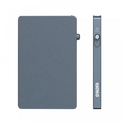 Valenta Cardprotector Aluminium Magsafe Cool Grey