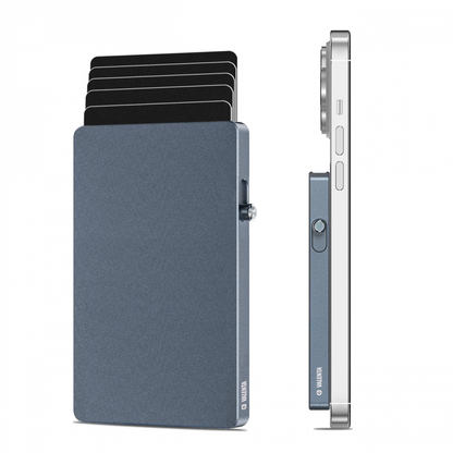 Valenta Cardprotector Aluminium Magsafe Cool Grey