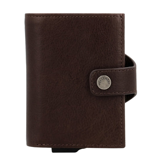 Valenta Card Case Plus Wallet Luxe Chocolate