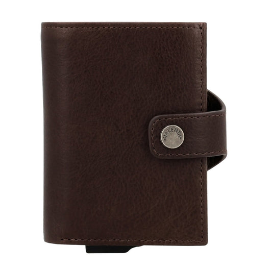 Valenta Card Case Plus Wallet Luxe Chocolate