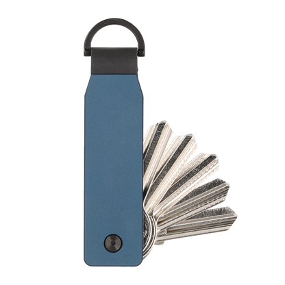 Valenta Key Organizer Aluminium Blue