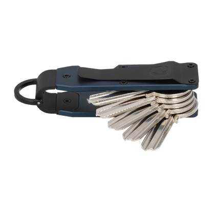 Valenta Key Organizer Aluminium Blue