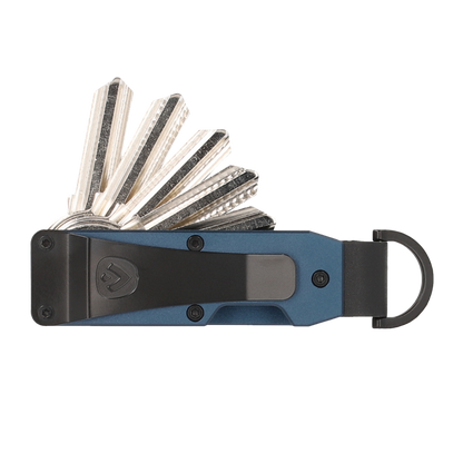 Valenta Key Organizer Aluminium Blue