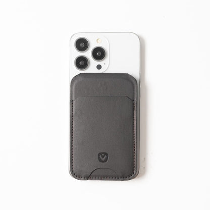 Valenta Card Wallet Stand Magsafe Black