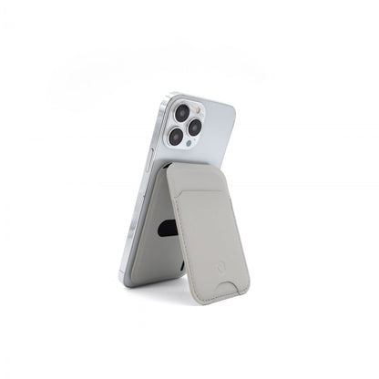 Valenta Card Wallet Stand Magsafe Creme