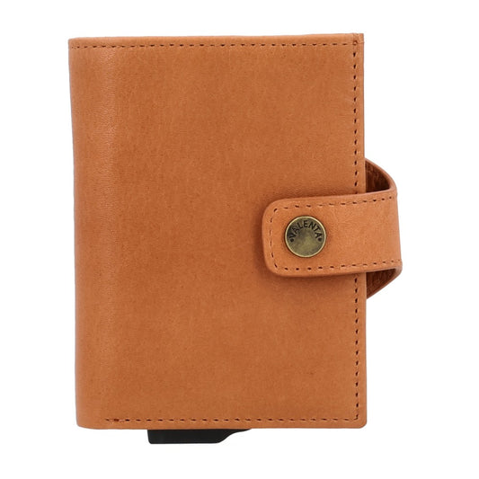 Valenta Card Case Plus Wallet Luxe Tan