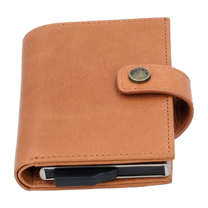 Valenta Card Case Plus Wallet Luxe Tan