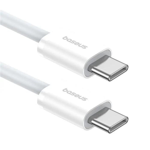 SUPERIOR SERIES 2 FAST CHARGING DATA CABLE TYPE-C TO TYPE-C 30W 1M MOON WHITE