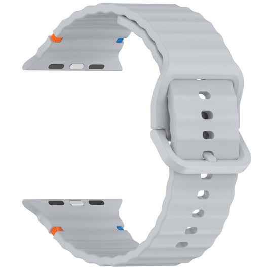 Bracelete Inmove Apple Watch Silicone Band 44/45/46/49mm Cinza