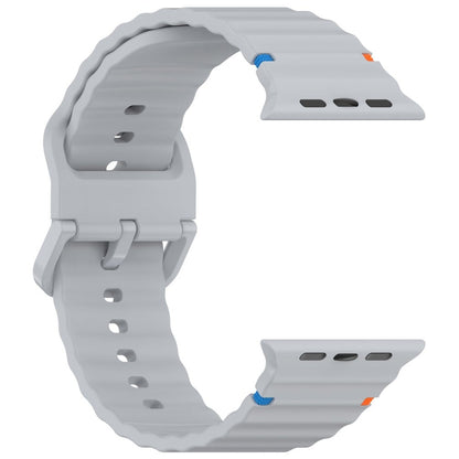 Bracelete Inmove Apple Watch Silicone Band 44/45/46/49mm Cinza