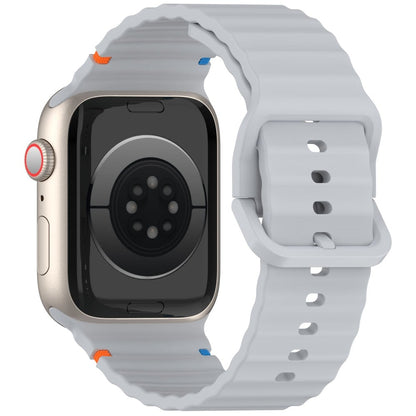 Bracelete Inmove Apple Watch Silicone Band 44/45/46/49mm Cinza