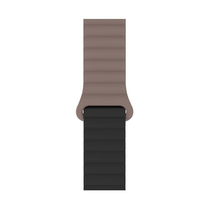 Bracelete Silicone Inmove Apple Watch Magnetic 38/40/41/42mm Chocolate/Preto