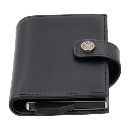 Valenta Card Wallet Leather Magsafe Luxe Black